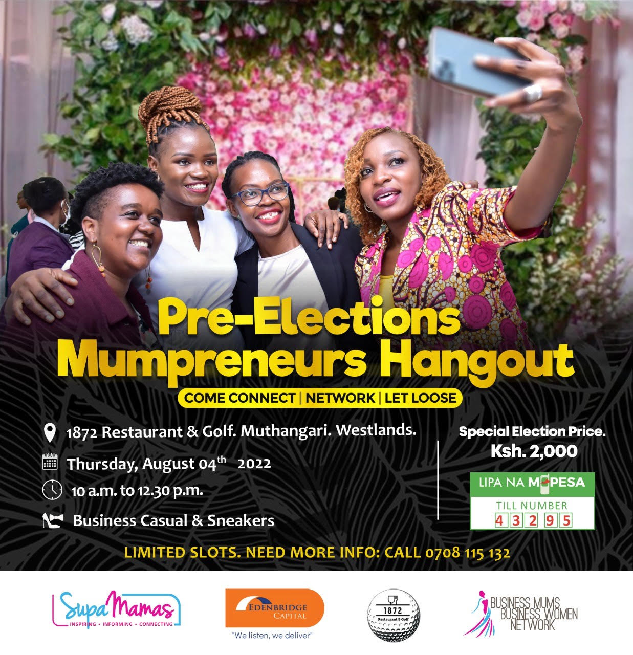 pre-elections mumpreneurs hangout